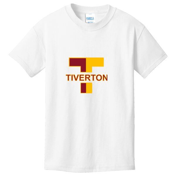 TIVERTON - Youth 100% Cotton T Shirt, Short Sleeve Thumbnail