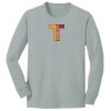 Youth Long Sleeve 5.4 oz 100% Cotton T Shirt Thumbnail