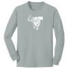 Youth Long Sleeve 5.4 oz 100% Cotton T Shirt Thumbnail